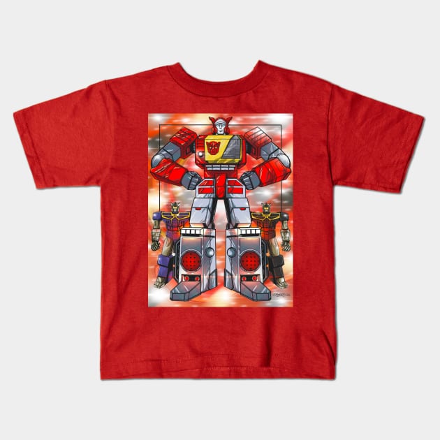 Blaster Kids T-Shirt by Ivan’s Art Pad